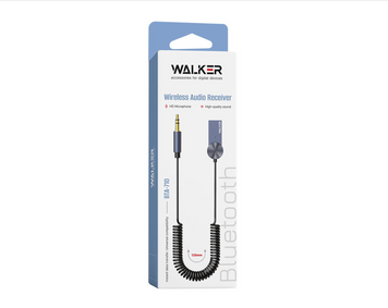 Бездротовий аудіо ресивер WALKER BTA-710 Car Receiver to AUX 3.5мм Bluetooth grey WALKER BTA-710  фото