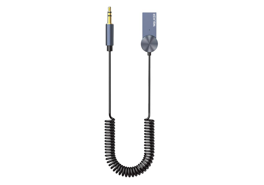 Бездротовий аудіо ресивер WALKER BTA-710 Car Receiver to AUX 3.5мм Bluetooth grey WALKER BTA-710  фото