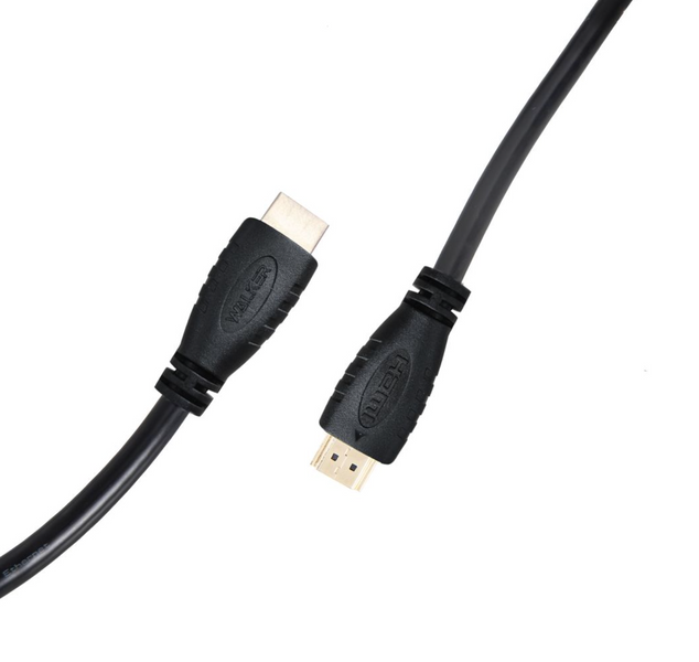 Кабель WALKER WHD-77 HDMI to HDMI 3м black WALKER WHD-77  фото