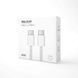 Кабель WALKER C860 Type-C to Type-C 65W 2м white  WALKER C860 фото 1
